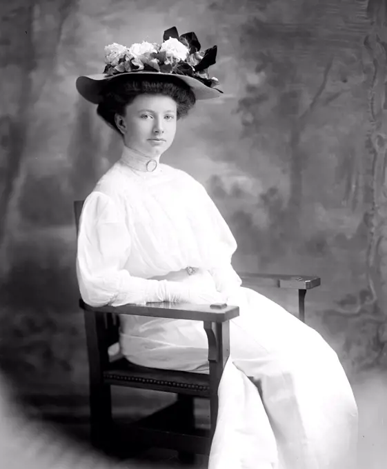 Miss Helen Taft, first daughter of William Howard Taft (taken circa 1905-1945).