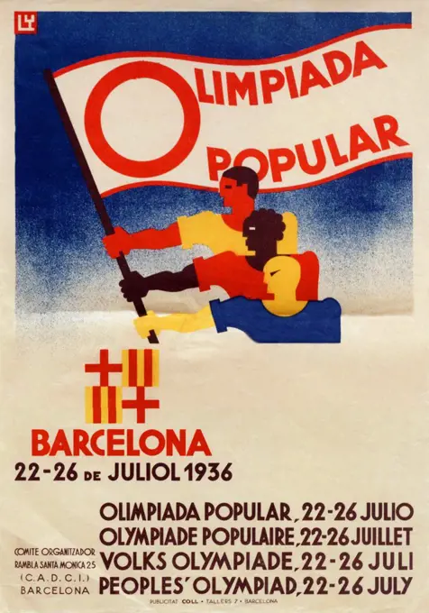 The People's Olympiad (Catalan: Olimpíada Popular, Spanish Olimpiada Popular) was a planned international multi-sport event that was intended to take place in Barcelona, the capital of the autonomous region of Catalonia within the Spanish Republic. It was conceived as a protest event against the 1936 Summer Olympics being held in Berlin during the Nazi regime. Despite gaining considerable support, the People's Olympiad was never held, as a result of the outbreak of the Spanish Civil War. Barcelona would later host the 1992 Summer Olympics, after the Spanish transition to democracy that followed the end of the Franco dictatorship.