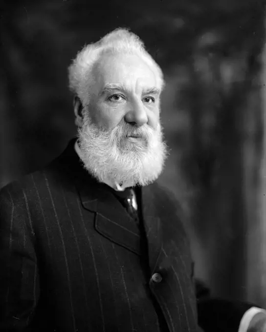 Alexander Graham Bell, inventor of the Telephone ca. 1905-1922. 