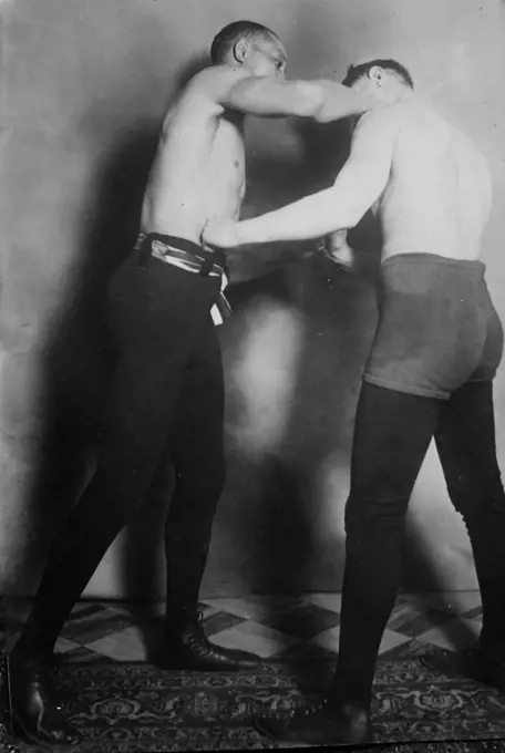 Historical Boxing - Jack Blackburn ca. 1910-1915. 