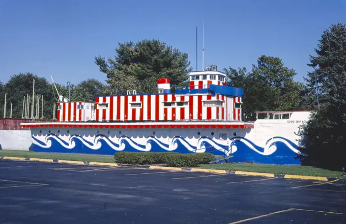 1980s America -   Storybook Gardens, Lake Delton, Wisconsin 1988. 