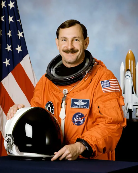 (2 April 1997) --- Astronaut Curtis L. Brown Jr., pilot.. 