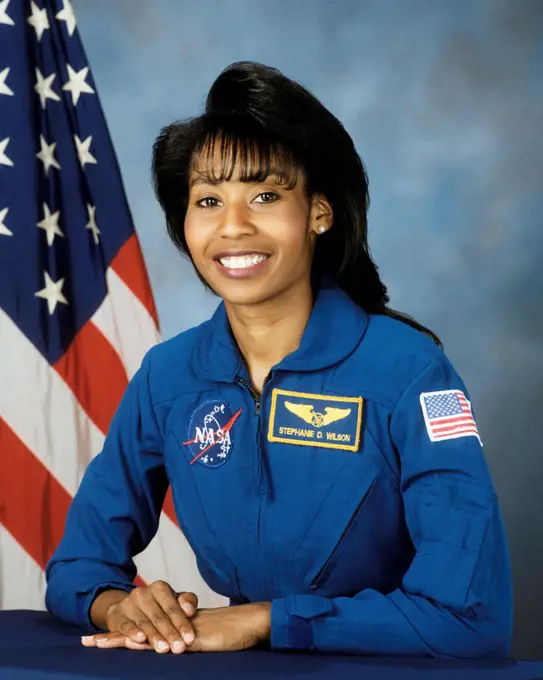 Astronaut Stephanie D. Wilson, mission specialist. 