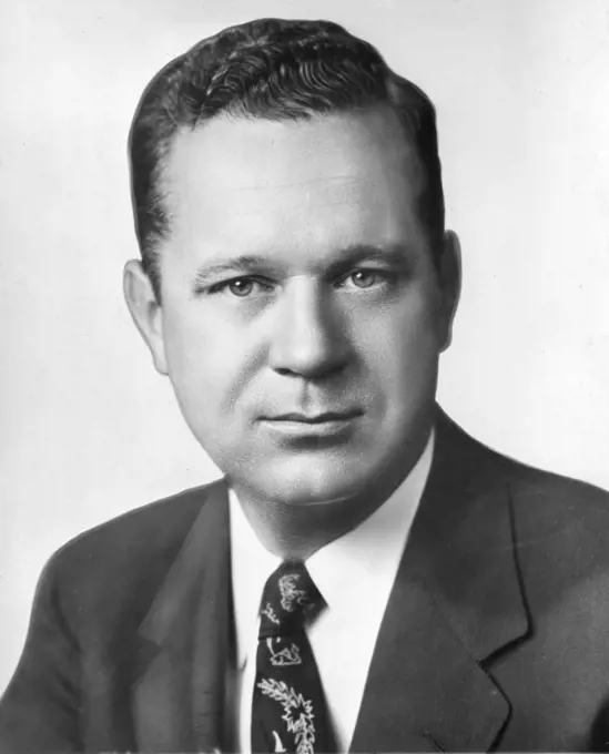 Portrait of Senator Russel Long, democrat from Louisiana