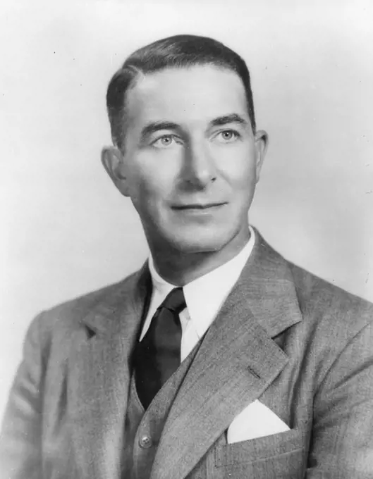 Portrait of Senator Carey Estes Kefauver (D-TN) (1903-1963), during his tenure as chairman of the United States Senate Special Committee to Investigate Crime in Interstate Commerce, popularly known as the Kefauver Committee, which investigated organized crime across state lines, Washington, DC, 1950. (Photo by United States Information Agency/GG Vintage Images/UIG)