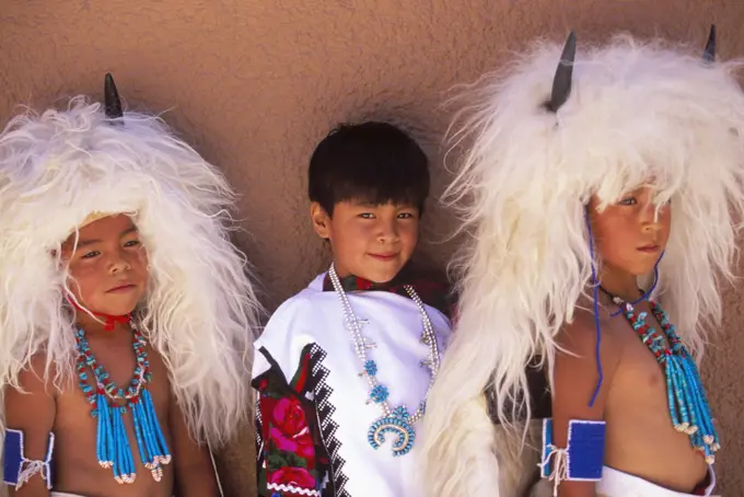 Zuni Pueblo White Buffalo Dacers, Gallup Inter-Tribal Indian Ceremonial, Gallup, New Mexico