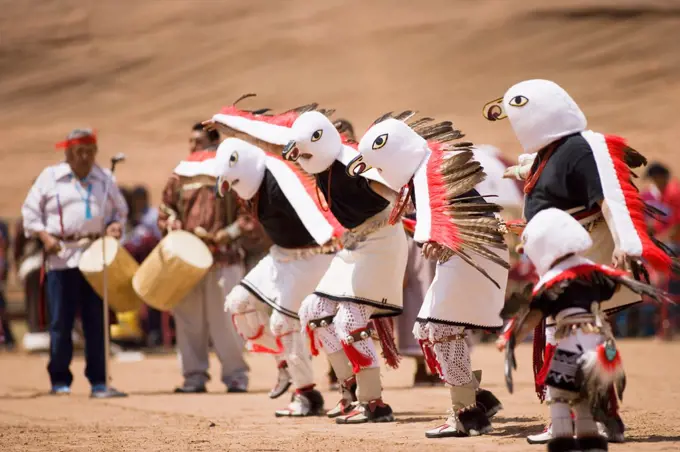 San Juan Indian Pueblo Eagle Dance, Gallup Inter-Tribal Indian Ceremonial, Gallup, New Mexico