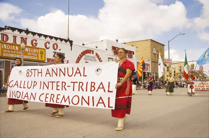 Saturday Parade, Gallup Inter-Tribal Indian Ceremonial, Gallup, New Mexico