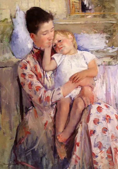 Mother and Child, 1889. Cassatt, Mary.