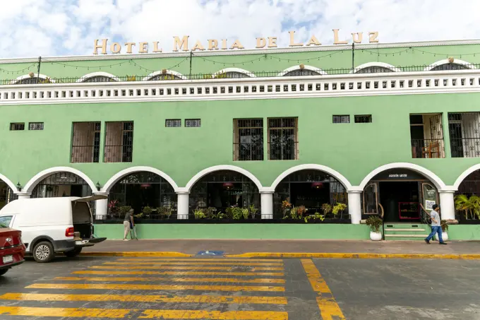 Hotel Maria de la Luz, Vallodolid, Yucatan, Mexico.