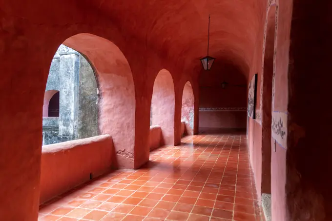 Convent of San Bernardino of Sienna, Valladolid, Yucatan, Mexico.