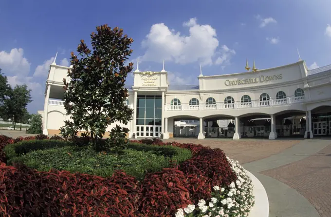 Kentucky, Louisville. Churchill Downs Horse Racing Track