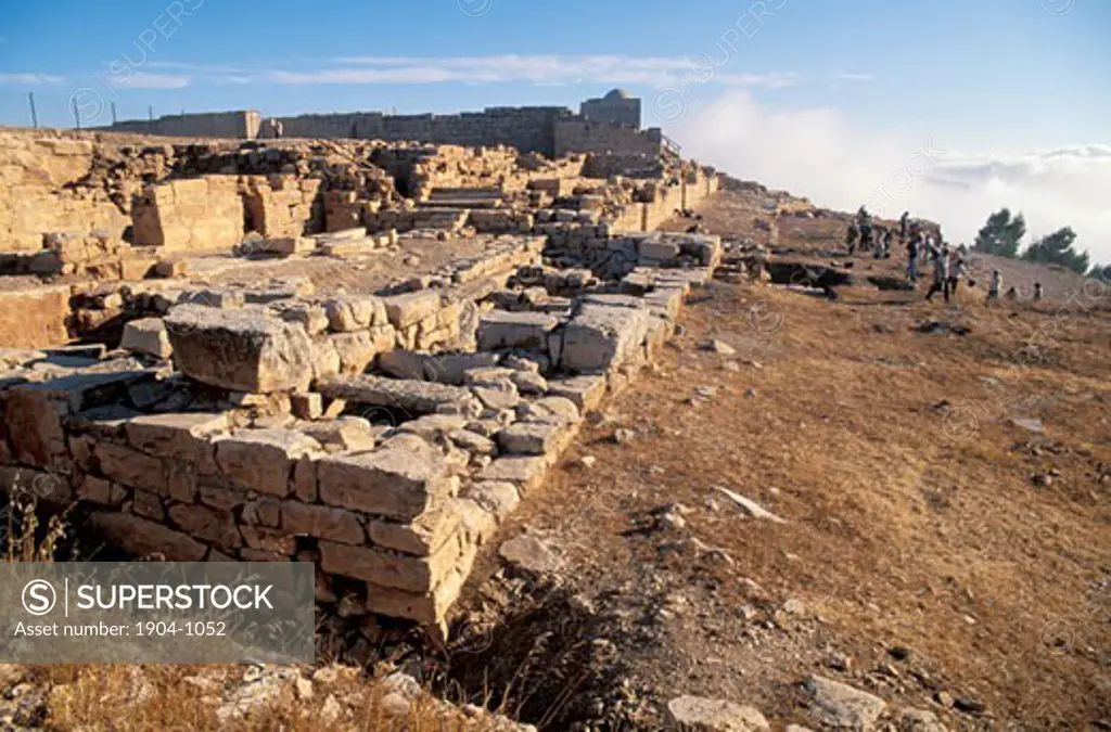 Samaria the archeological excavations on Mount Gerizim