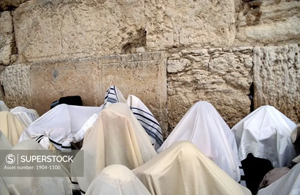 Jerusalem the Priestly Blessing ceremony at the Western Wall