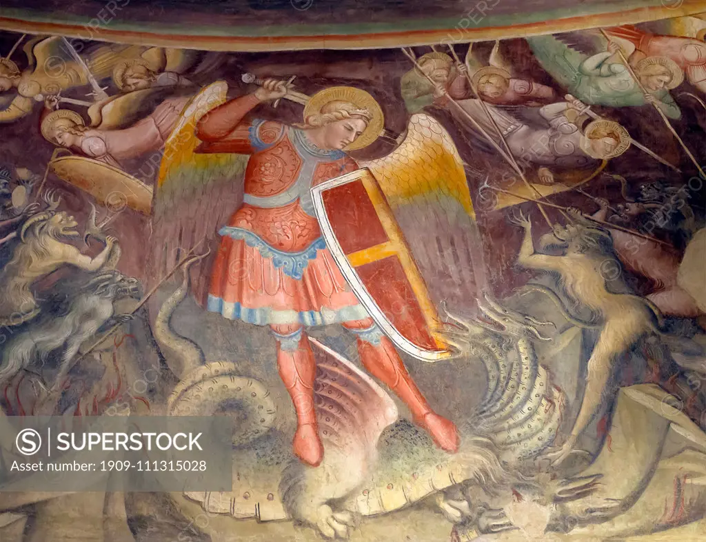 Fall of the Rebelling Angels Story of St Michael Spinello