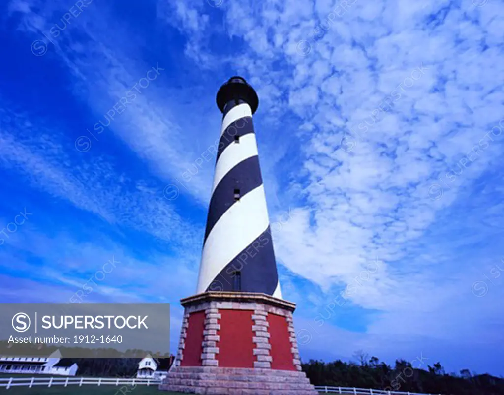 198 Feet High Cape Hatteras Lighthouse  Built in 1870  Tallest Lighthouse in US  Cape Hatteras National Seashore  North Carolina