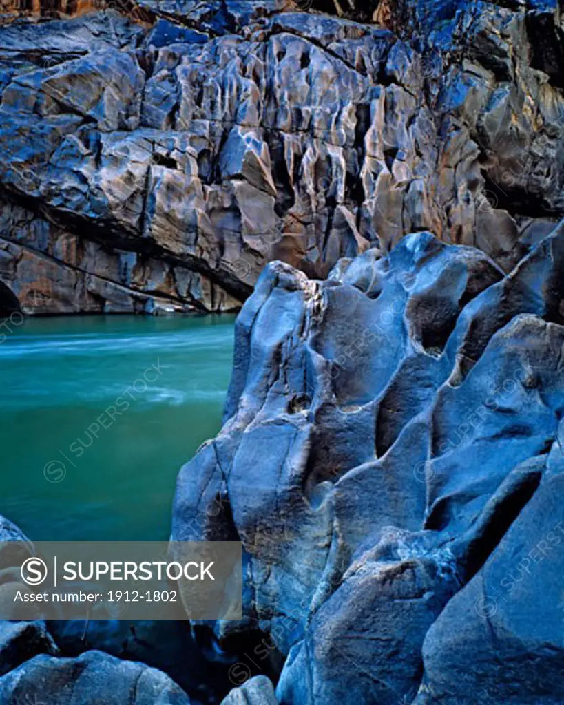 Precambrian Schist Rocks  Westwater Canyon  Westwater Canyon Proposed Wilderness  Utah