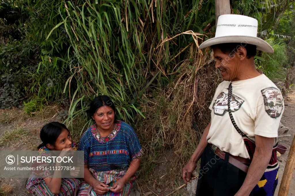 San Lucas Toliman, Lake Atitlan, Guatemala.