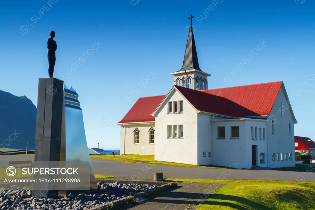 Church. Grundarfjordur. Iceland.