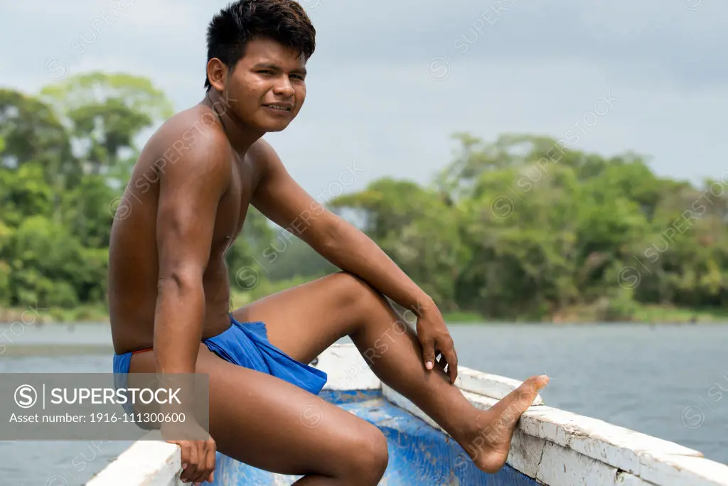 Native Indian Embera tribe. Villagers of the Native Indian Embera Tribe, Embera Village, Panama. Panama Embera people Indian Village Indigenous Indio indios natives Native americans locals local Parque National Chagres. Embera Drua. Embera Drua is located on the Upper Chagres River. A dam built on the river in 1924 produced Lake Alajuela, the main water supply to the Panama Canal. The village is four miles upriver from the lake, and encircled by a 129.000 hectare National Park of primary tropica