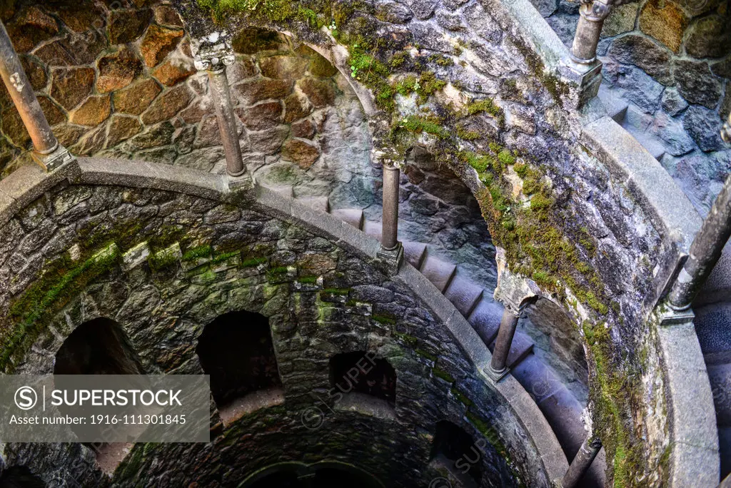 Initiation Well at Quinta da Regaleira, Sintra, Portugal