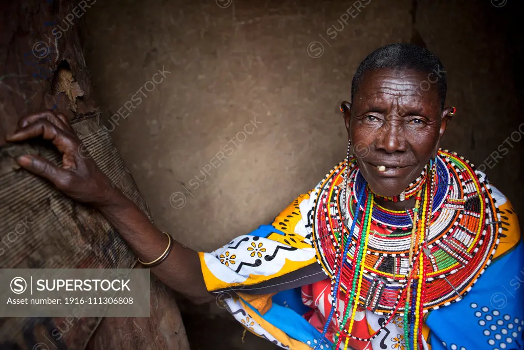 Samburu tribe in Northern Kenya