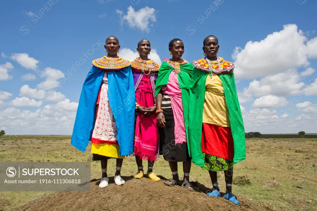 Samburu tribe in Northern Kenya