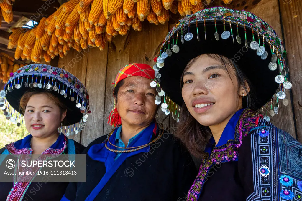 Local women in Mu Cang Chai, Vietnam