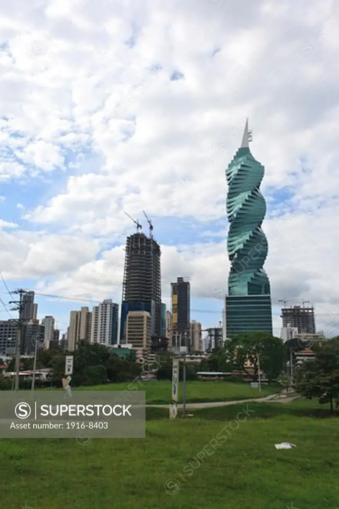 F&F Tower known as the Revolution Tower, The tower, which resembles a strand of DNA, Panama