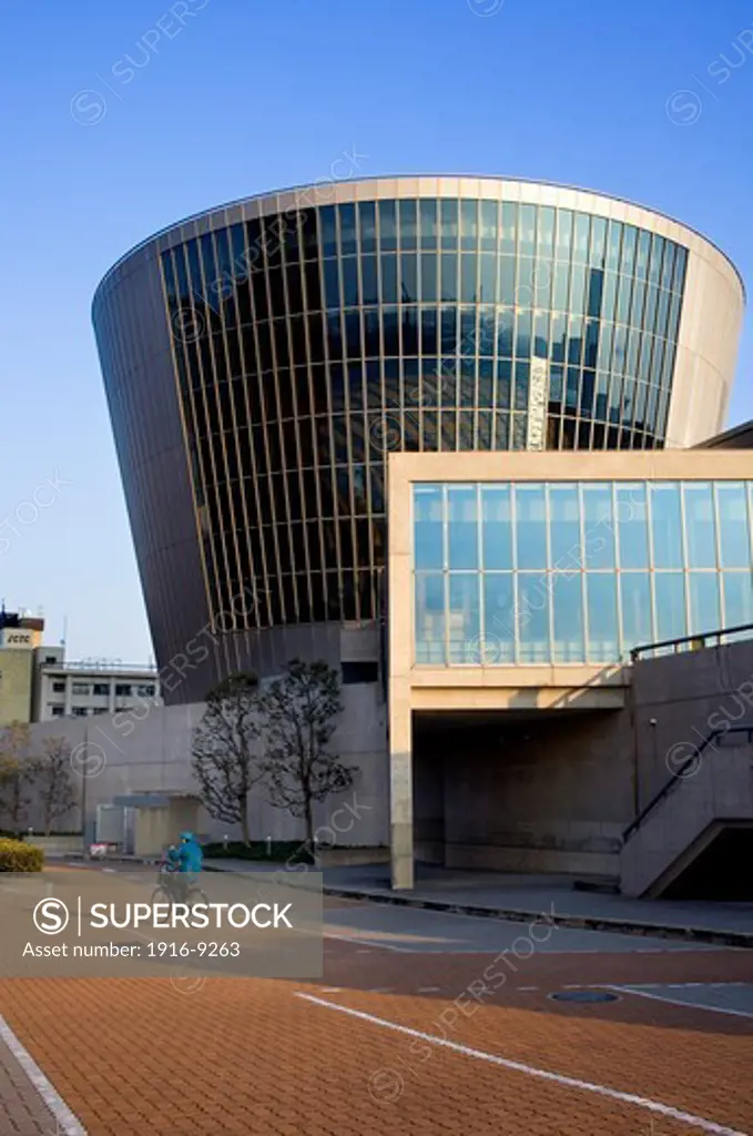 Suntory Museum Tempozan,by Tadao Ando,port,Bay area,Osaka, Japan,Asia