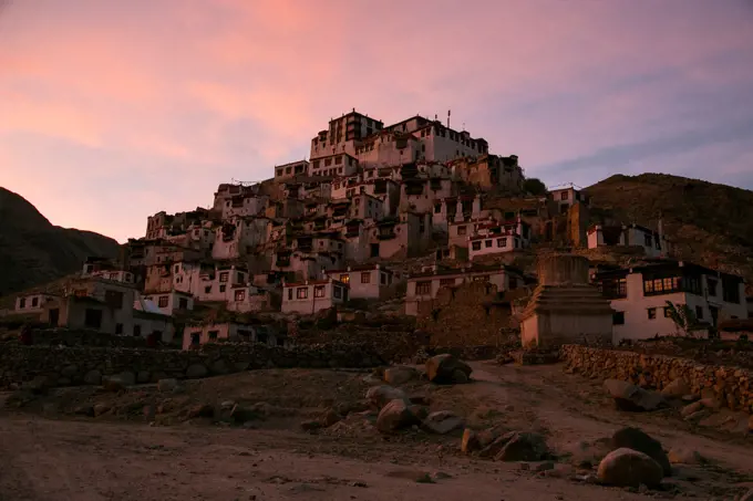 Buddhist monastery in Ladakh