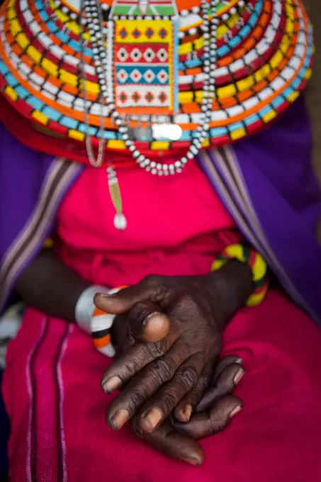 Samburu tribe in Northern Kenya