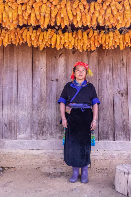 Local woman in Mu Cang Chai, Vietnam