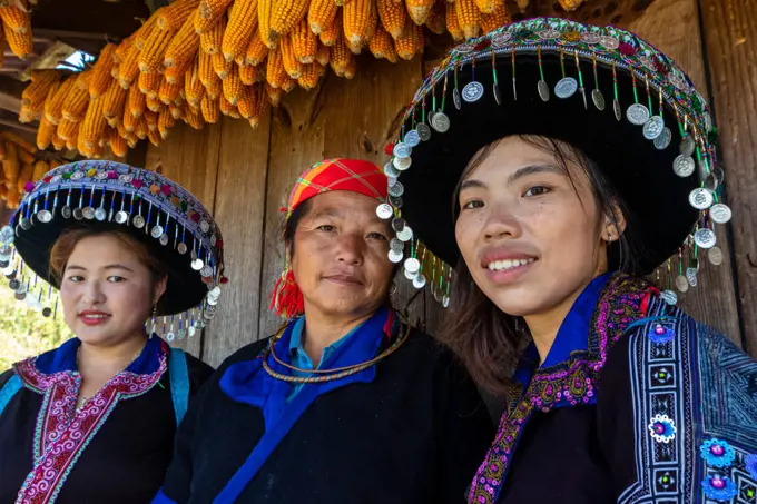 Local women in Mu Cang Chai, Vietnam