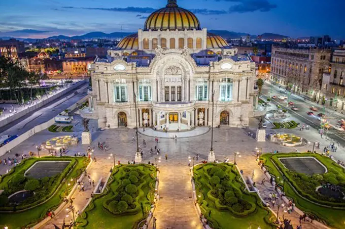 Palacio de Bellas Artes, Mexico City, Mexico