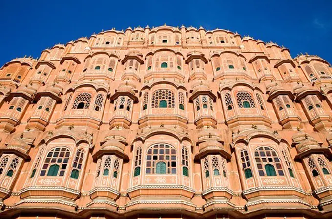 Hawa Mahal (Palace of Winds). Jaipur. Rajasthan, India