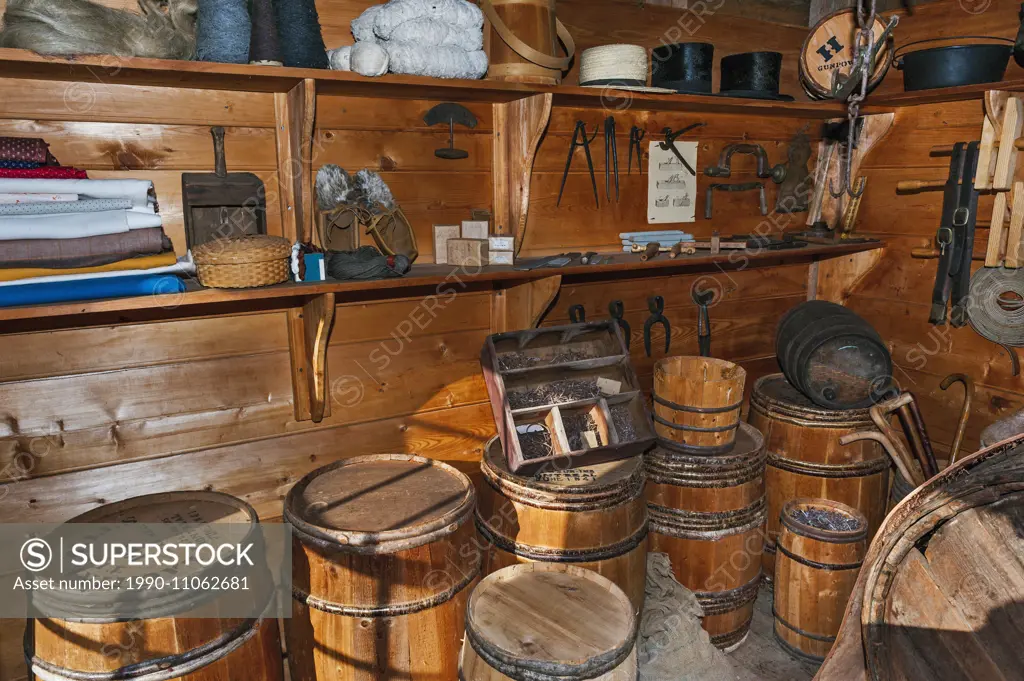 Ross Farm Museum depicts a typical 19th century working family farm in Nova Scotia, Canada.