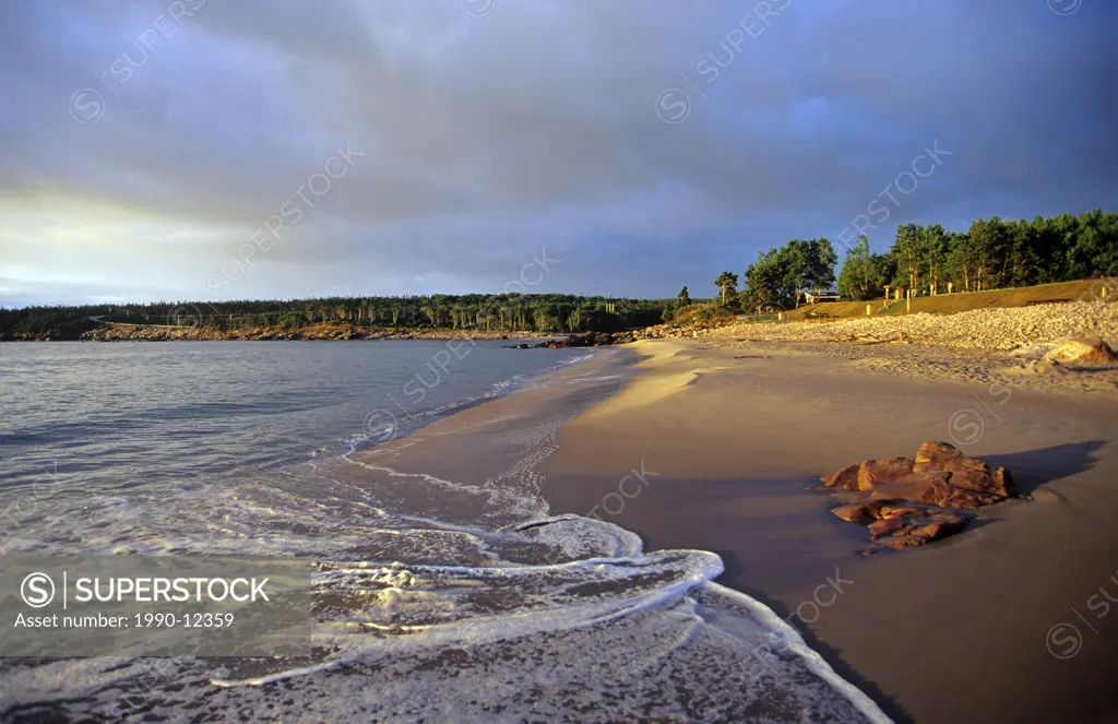 Black Brook Beach, Cape Breton Highlands National Park, Cape Breton, Nova Scotia, Canada, beach, wave,