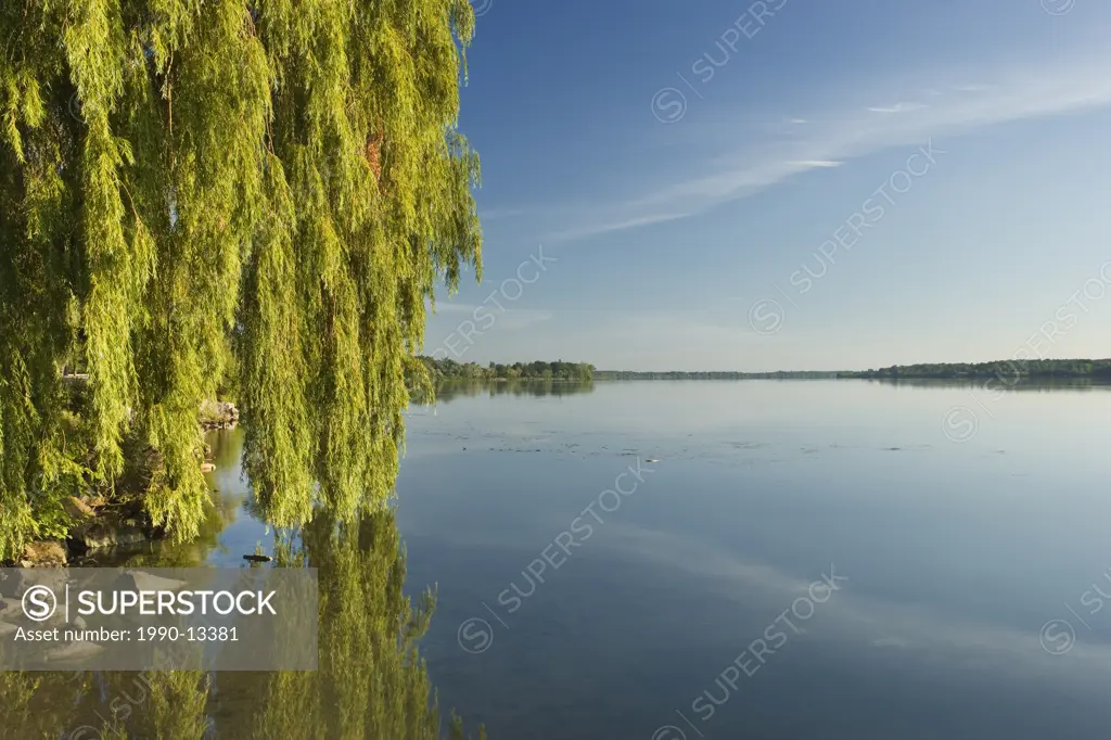 The Niagara River near Chippawa Ontario Canada