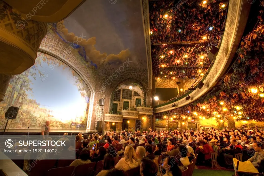 Interior of Winter Garden Theatre, Toronto, Ontario, Canada