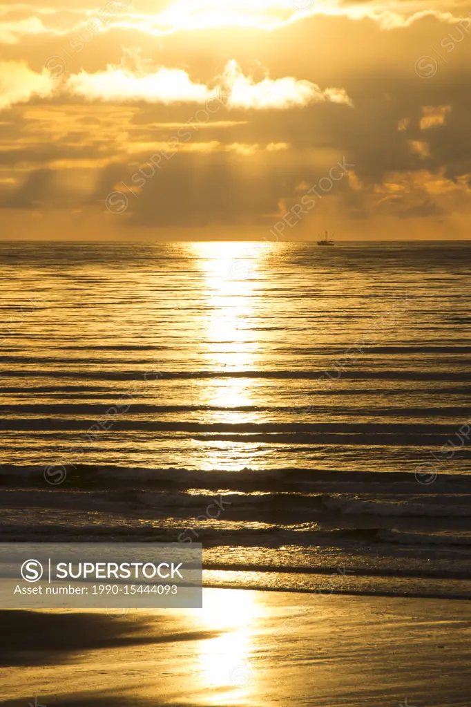 Agate Beach sunset, , Haida Gwaii, formerly known as Queen Charlotte Islands, British Columbia, Canada