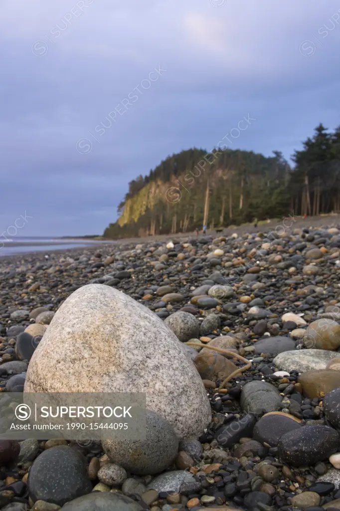 Agate Beach and Tow Hill, Haida Gwaii, formerly known as Queen Charlotte Islands, British Columbia, Canada