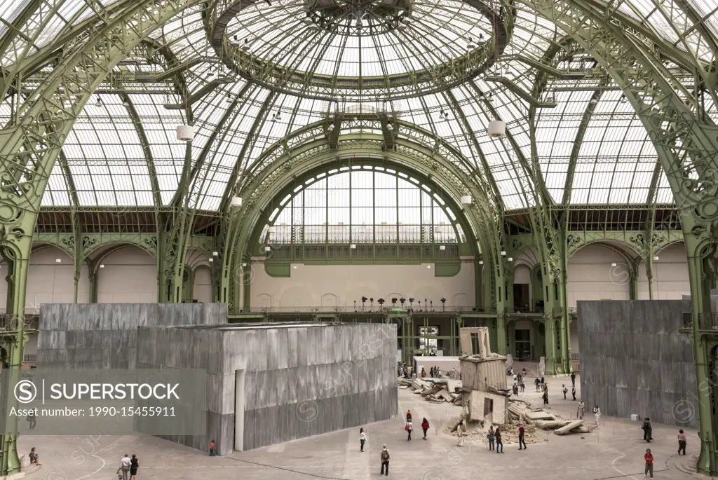 Anselm Kiefer exhibition at Monumenta in Grand Palais, Paris, 2007