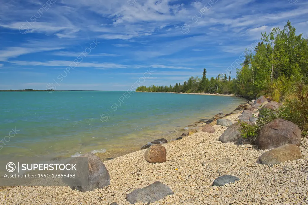 Little Limestone Lake, Little Limestone Lake Park Preserve, Manitoba, Canada