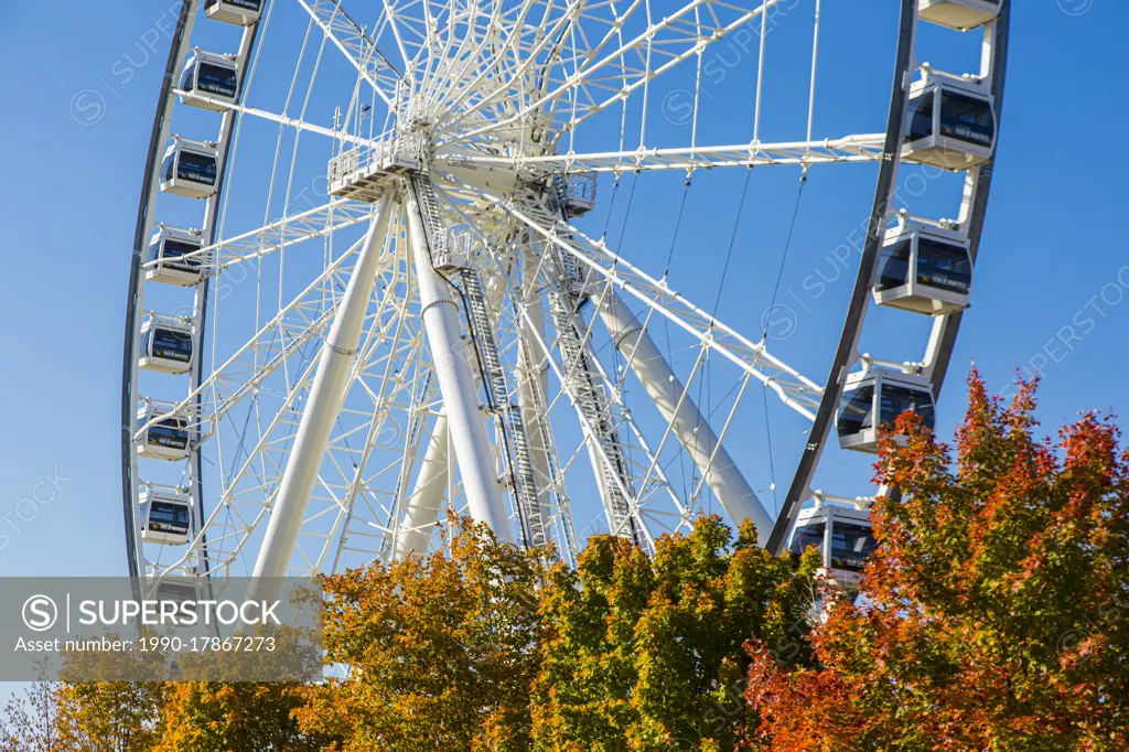 Ferris wheel, Montreal, Quebec, Canada