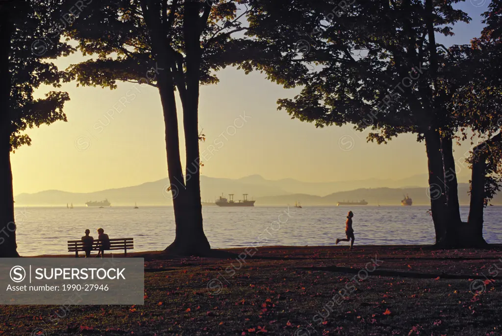 Kitsilano Beach & English Bay  Vancouver, British Columbia, Canada