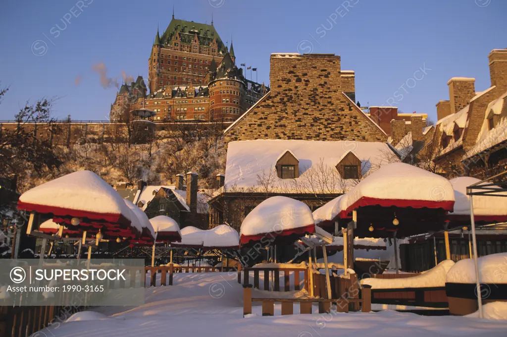 Dufferin Terrace, Historic Lower Town, Quebec City, Quebec, Canada