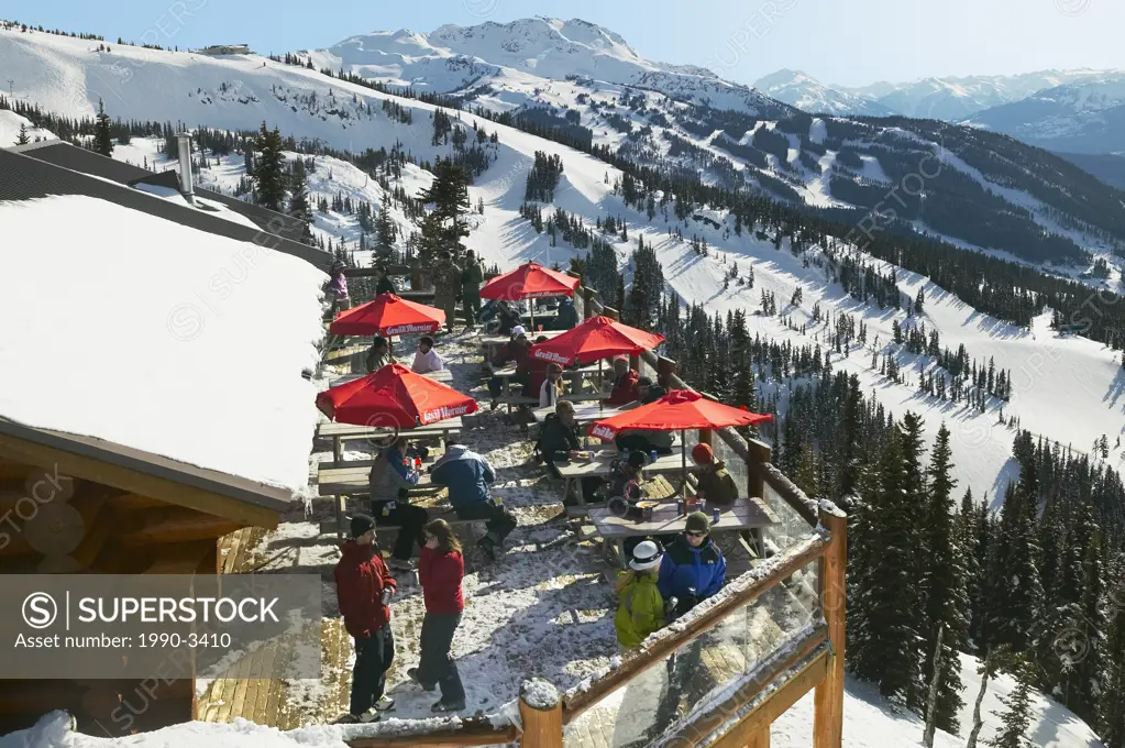 crystal hut on blackcomb mountain, whistler, british columbia, Canada