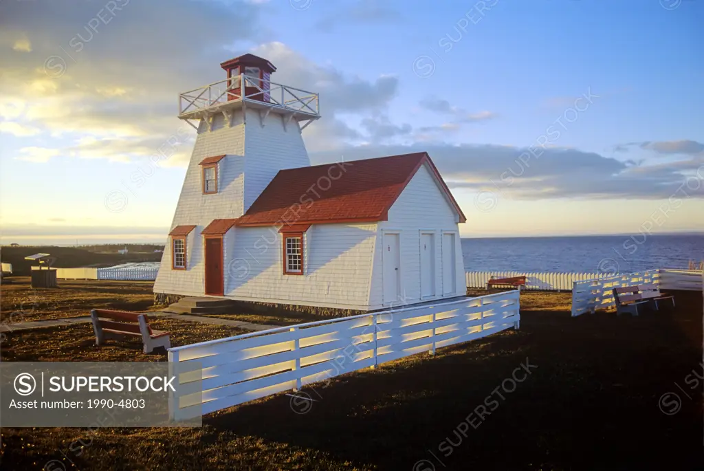 Grand Anse Lighthouse, New Brunswick, Canada