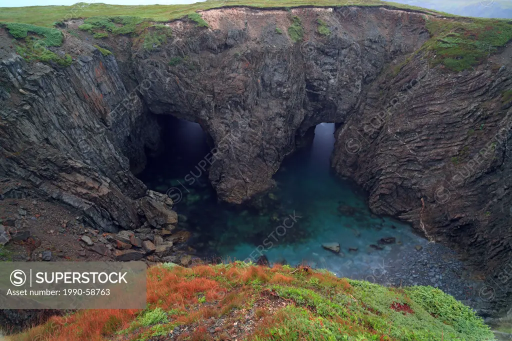 The Dungeon near Bonavista, Newfoundland, Canada